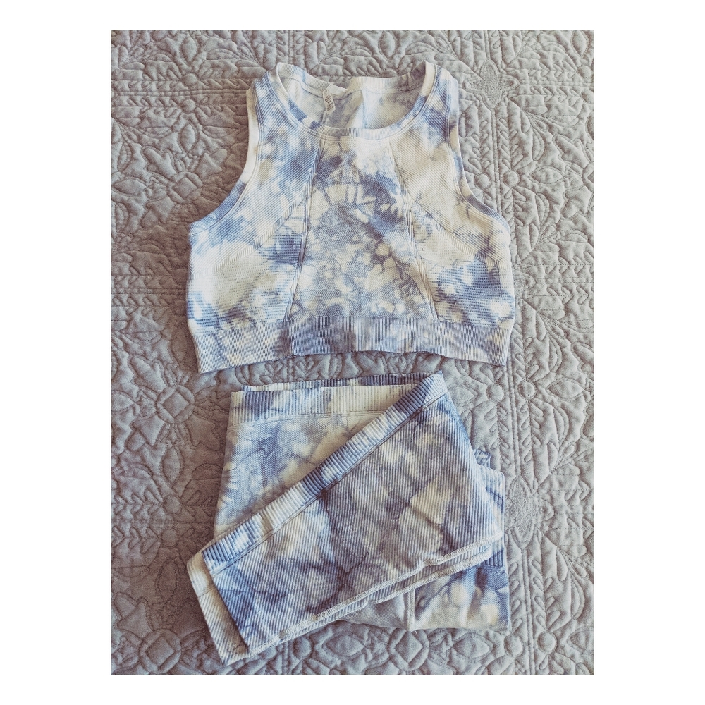 Aerie Offline Seamless Longline Top and Leggings